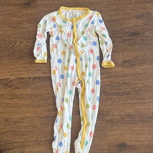 Kyte BABY Multicolor Dot Kids Footie